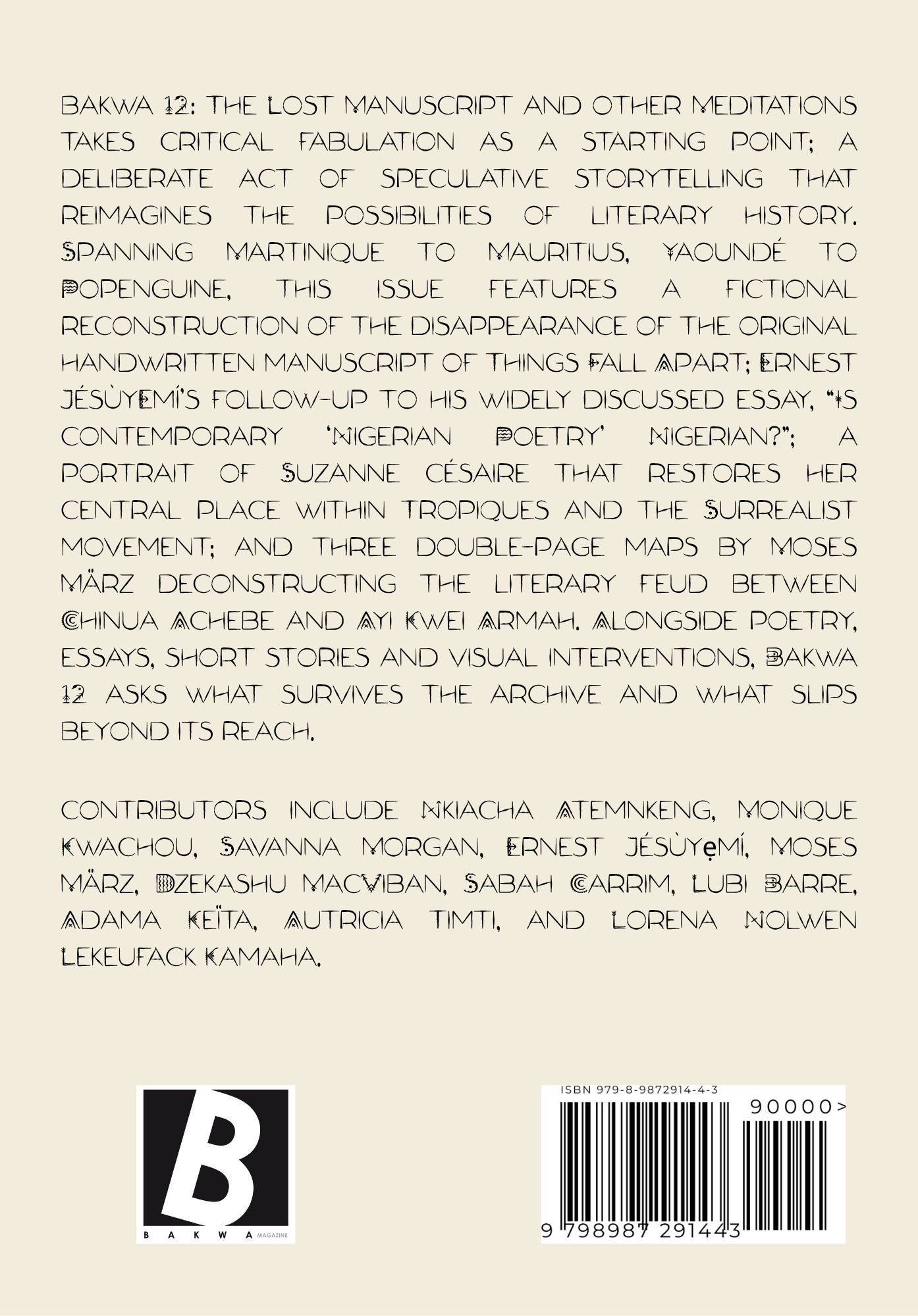 Back Cover